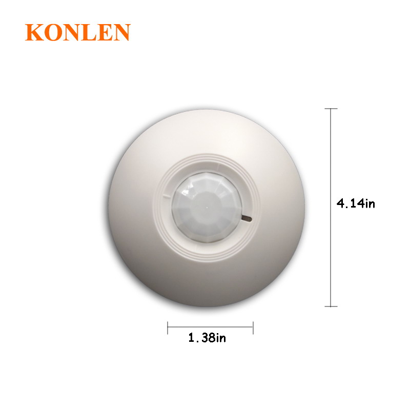 12V有線PIRモーションセンサー天井検知器360度赤外線動 - Motion Sensor Pir Wired のレビューと価格