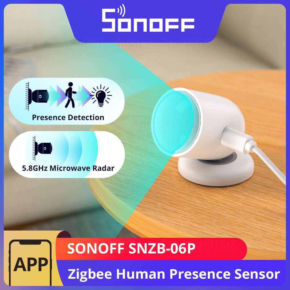 Sonoff-zigbee人体存在センサー、光検知、電子レー - Sonoff Basic Switch のレビューと価格