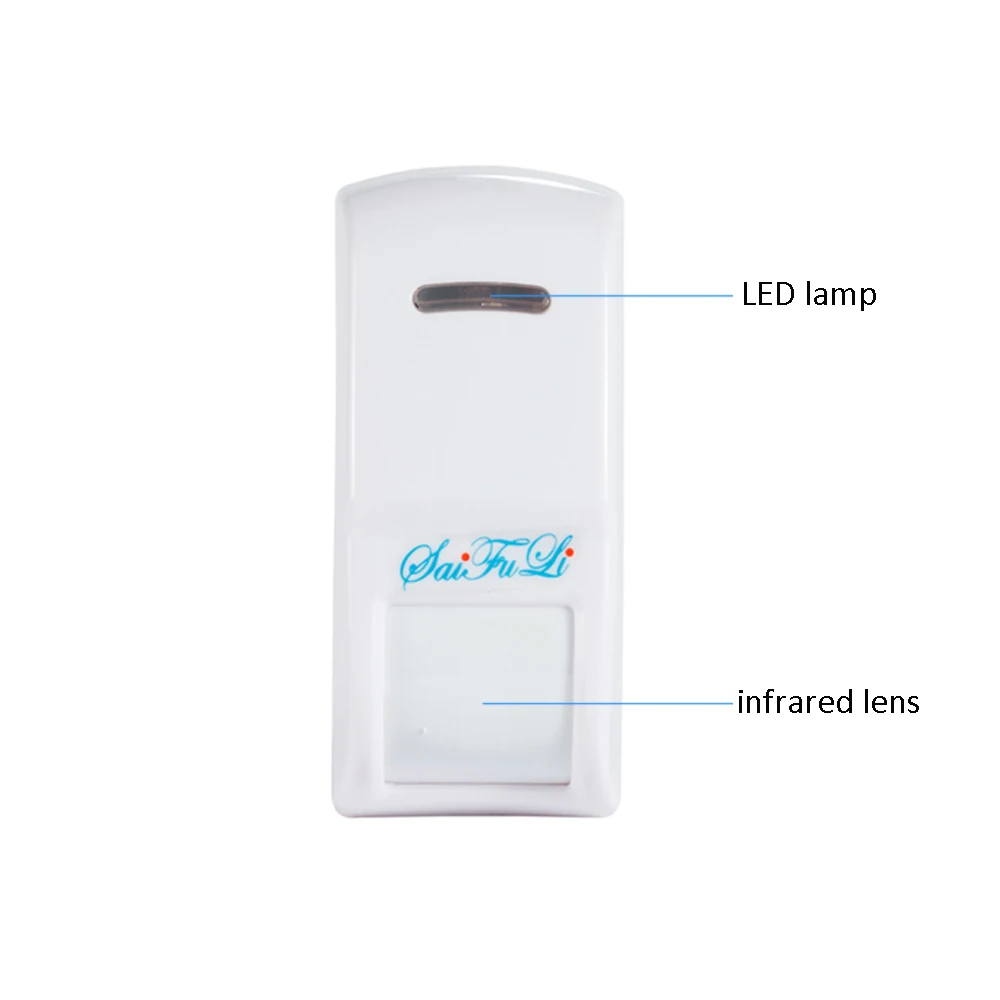 カーテン用赤外線センサー,ホームセキュリティ警報システム,乾 - Motion Sensor Pir Wired のレビューと価格