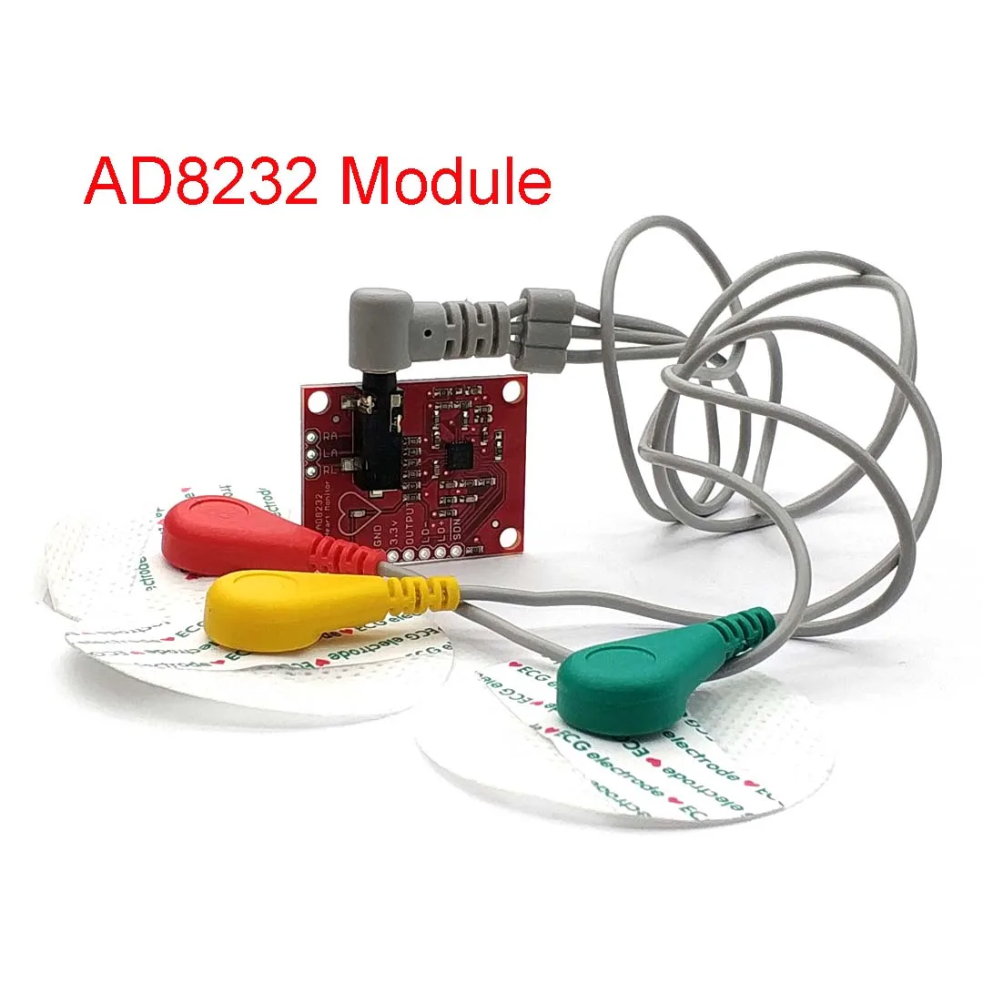 Ecgモジュールad8232ecg測定パルス心拍数ecg監視 - Home Automation Arduino のレビューと価格