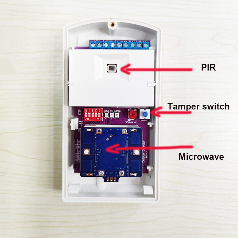 セキュリティアラーム屋外防水有線モーションセンサーデュアルテ - Motion Sensor Pir Wired のレビューと価格