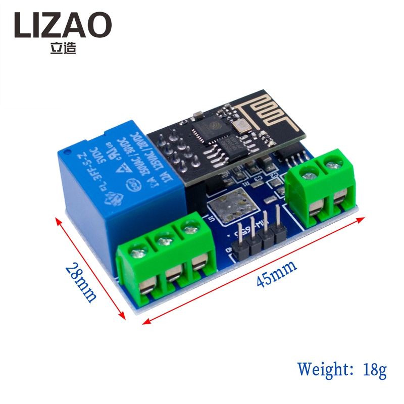 LIZAO ESP8266 5V WiFi IoT リレーモ - Diy Home Automation Controller のレビューと価格