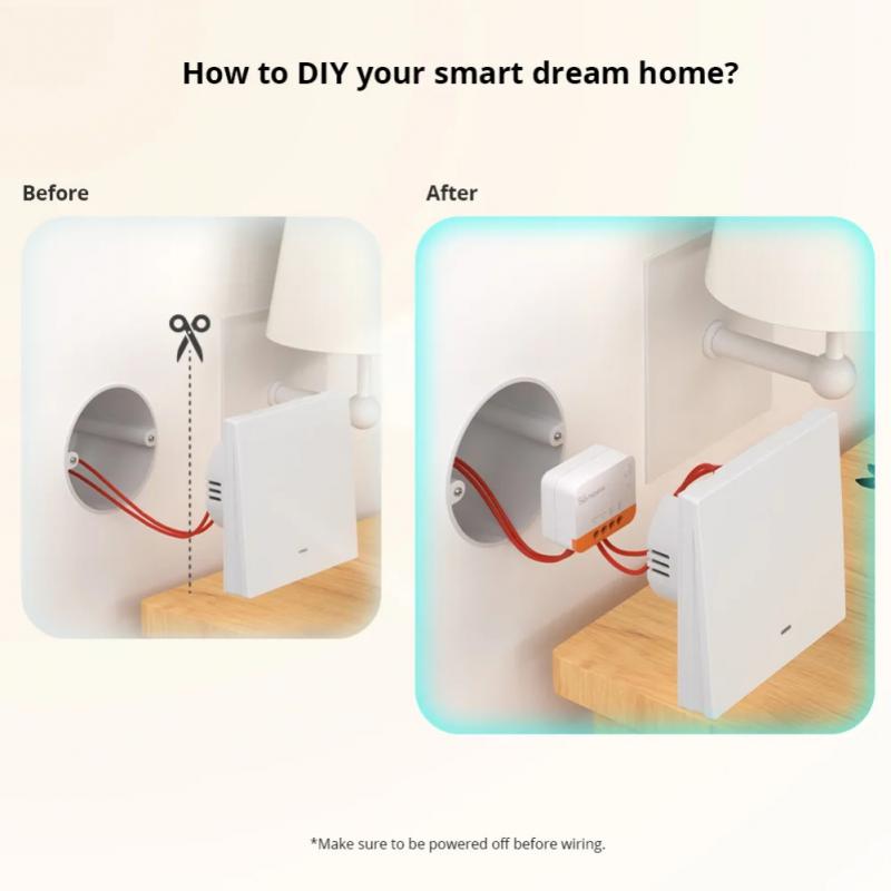 SONOFF ZBMINI-L2 Zigbee DIY ミニ - Sonoff Basic Switch のレビューと価格