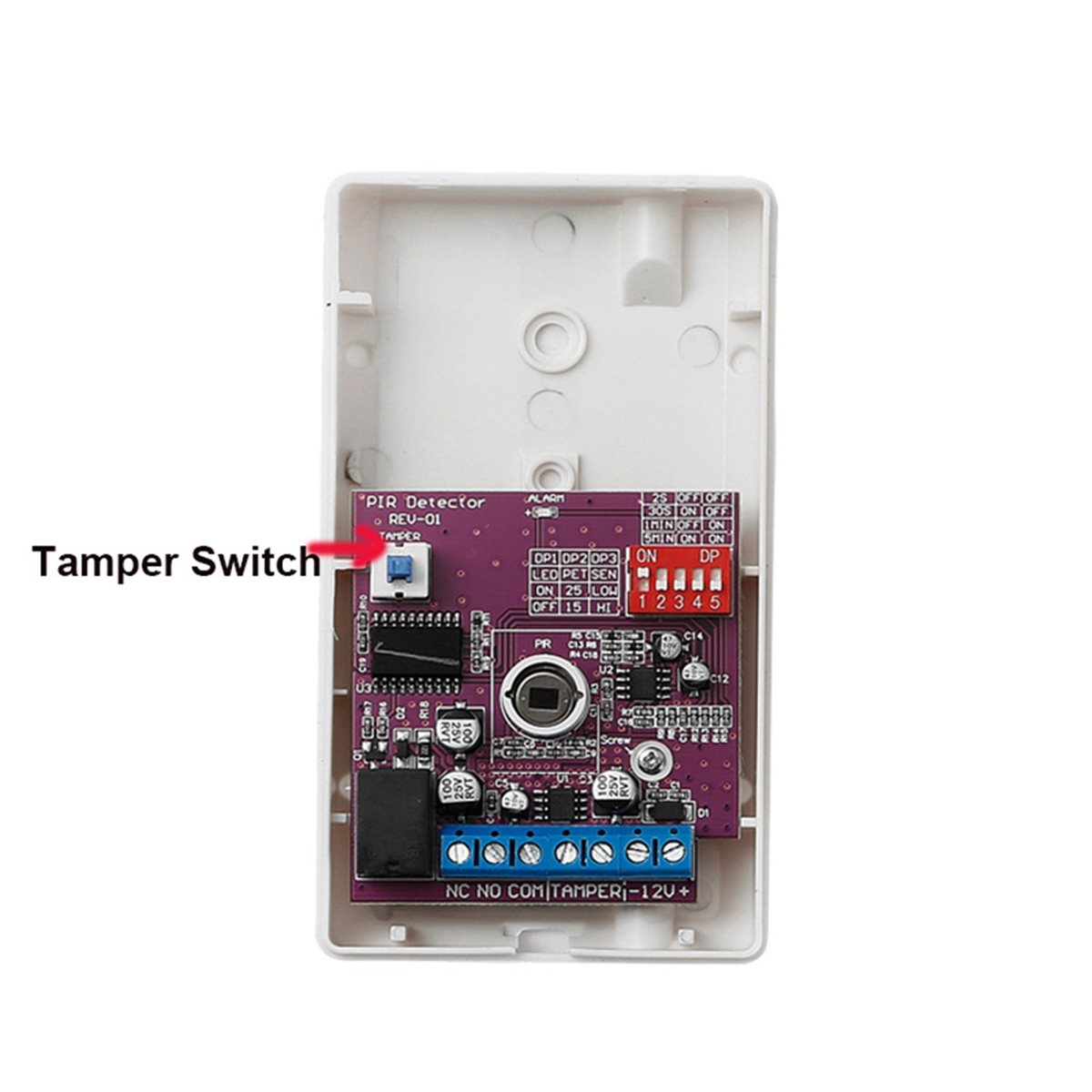 AA80 12V 有線パッシブ屋内モーション検知器 PIR  - Motion Sensor Pir Wired のレビューと価格